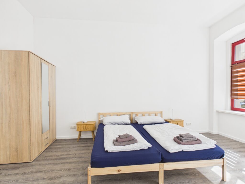 Schlafzimmer der Ferienwohnung 02 in Görlitz