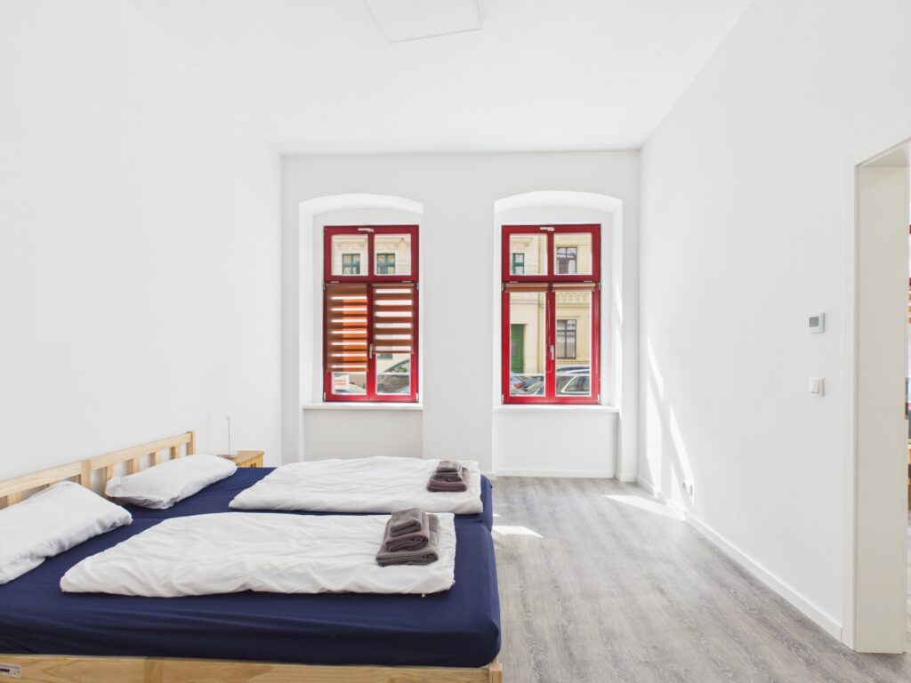 Schlafzimmer der Ferienwohnung 02 in Görlitz
